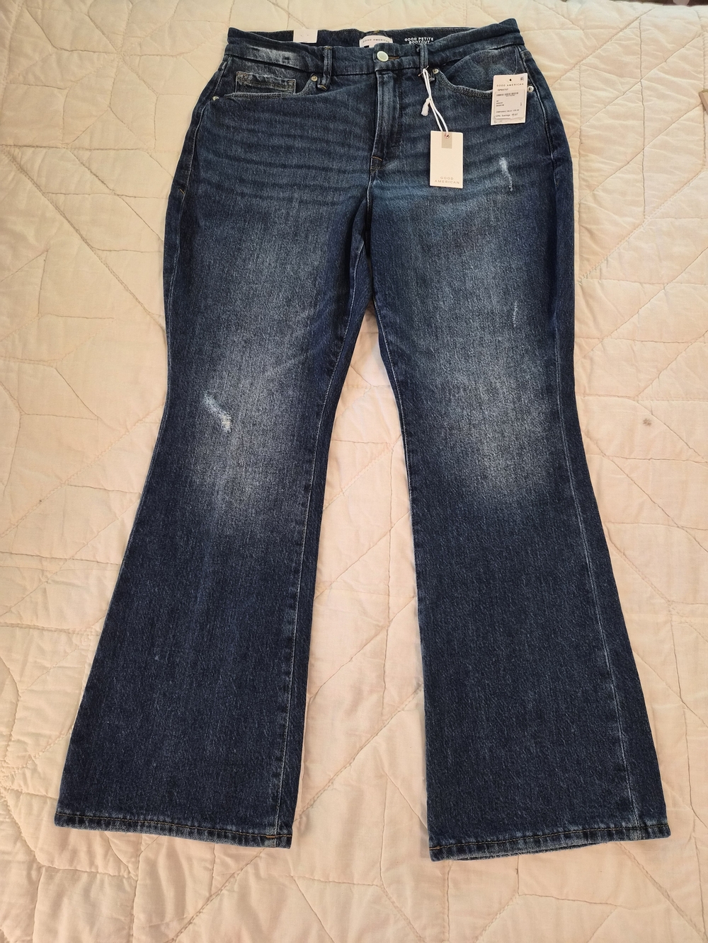 Good American 'Good Petite' Bootcut Jeans - Size 10/30